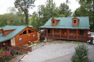 view of the cabins